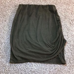 LA hearts suede skirt